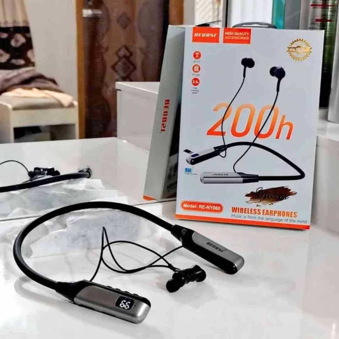 Model: RE-NY060 Type: Neckband Wireless Earphones - Image 3