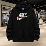 💢 Stylish Solid Printed Cotton Hoodie - Image 5