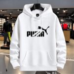 💢 Stylish Solid Printed Cotton Hoodie