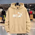 💢 Stylish Solid Printed Cotton Hoodie - Image 3