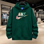 💢 Stylish Solid Printed Cotton Hoodie - Image 2